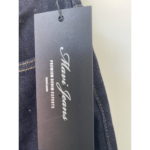 Mavi Kendra SuperSoft High-Rise Straight Leg Jeans Dark Indigo Size 33W 30L NWT - Picture 6 of 9